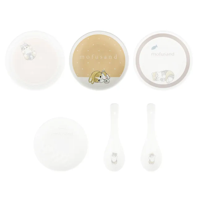 kameco-mofusand-tellerchen-keramik-11-cm-warm-weather-kuji-b image 1