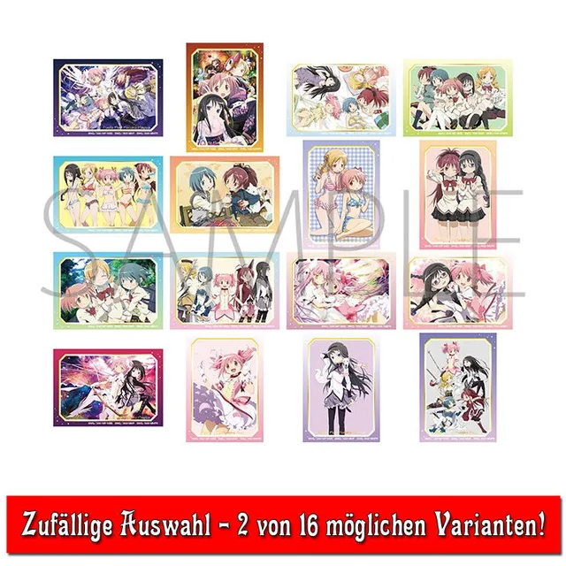 madoka-magica-kira-collection-sticker-blindbag-2-sticker-6-3cm image 1