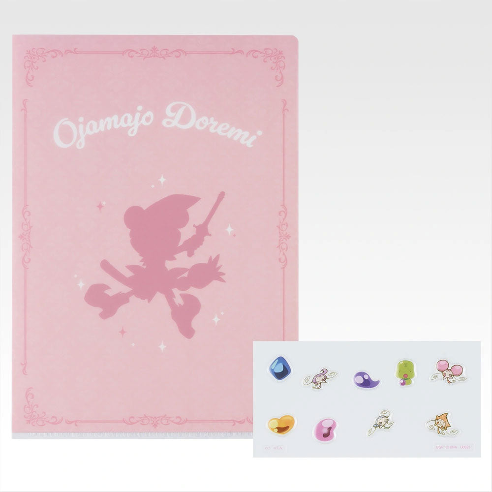 bandai-doremi-clearfile-sticker-welcome-maho-kuji-a4 image 1
