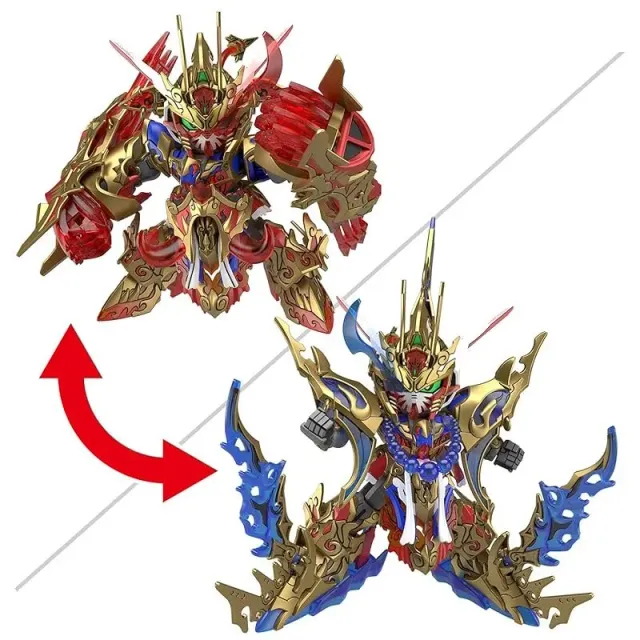 bandai-gundam-sdw-heroes-black-triharo-clear-modellbausatz image 1