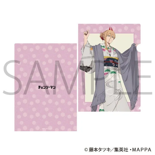 kameco-chainsaw-man-clearfile-power-japanese-outfit-a4 image 1