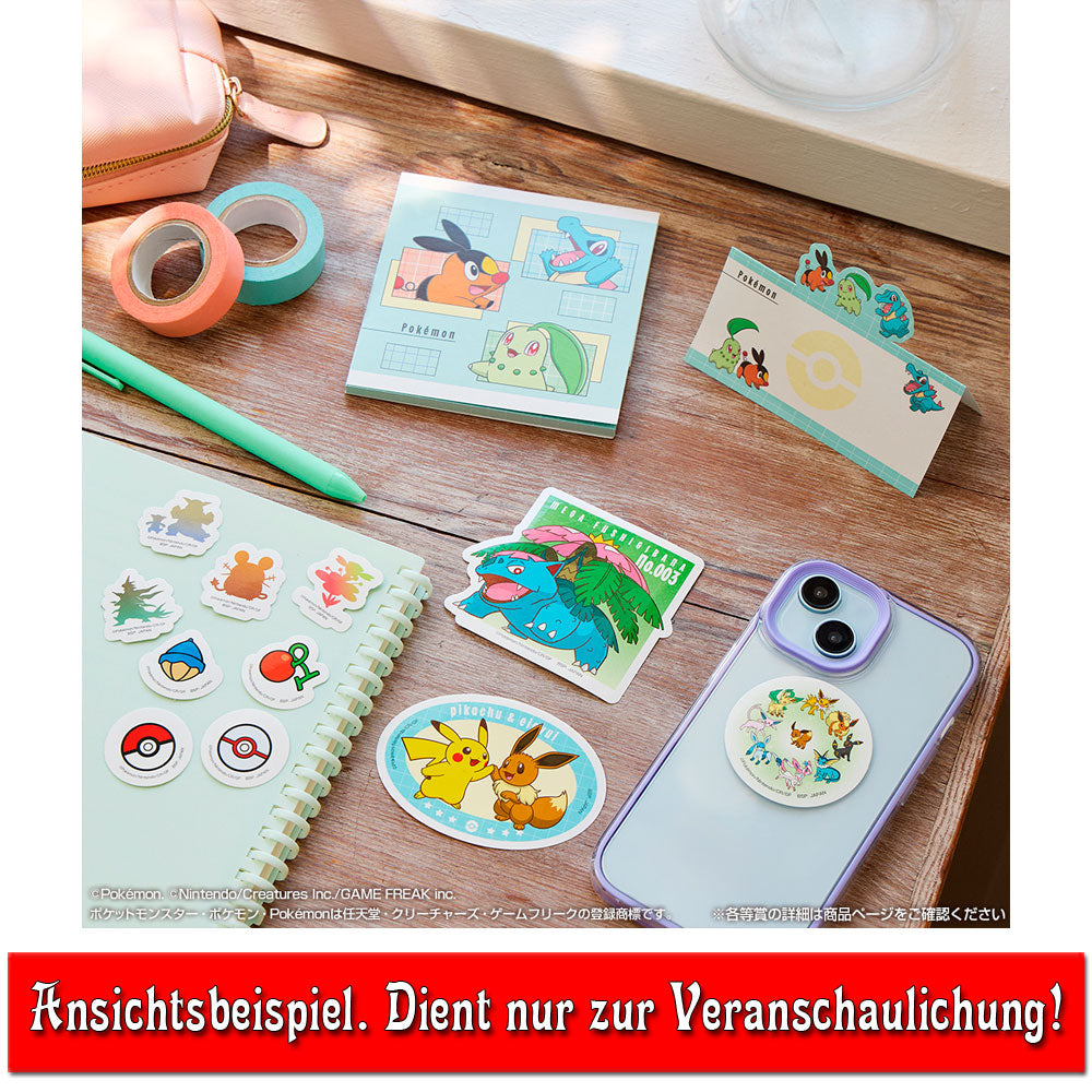 kameco-memoblock-pokemon-let-s-go-for-a-walk-kuji-10x10cm image 2