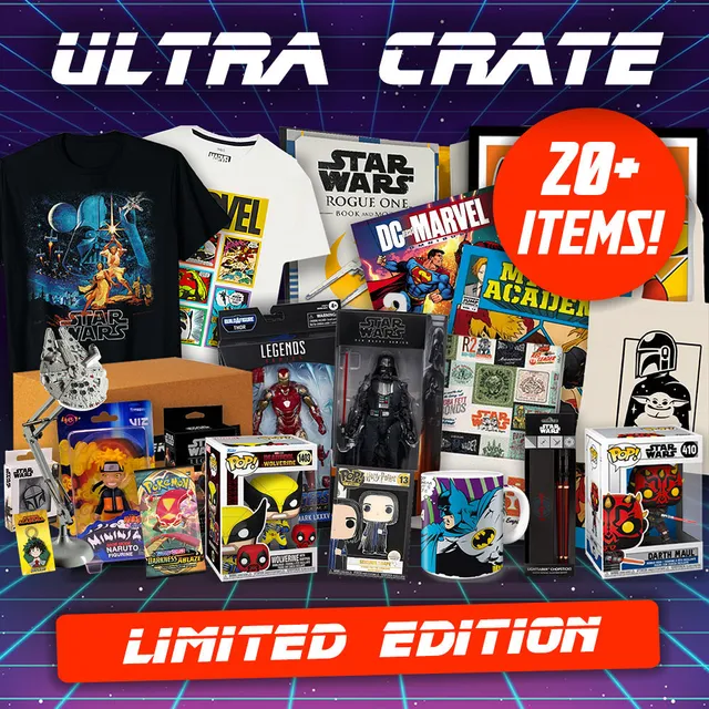 geek-crate-ultra-crate-mystery-box-20-teile-t-shirt-l image 1