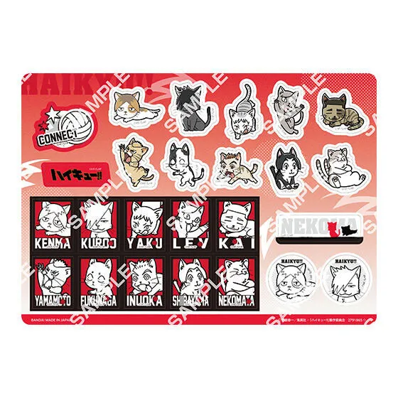 kameco-haikyuu-the-movie-stickerbogen-b-flat-gashapon image 1