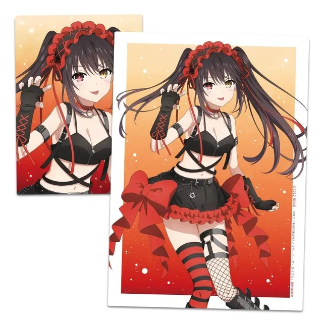kameco-date-a-live-v-kurumi-clearfile-gothic-punk-a4 image 1