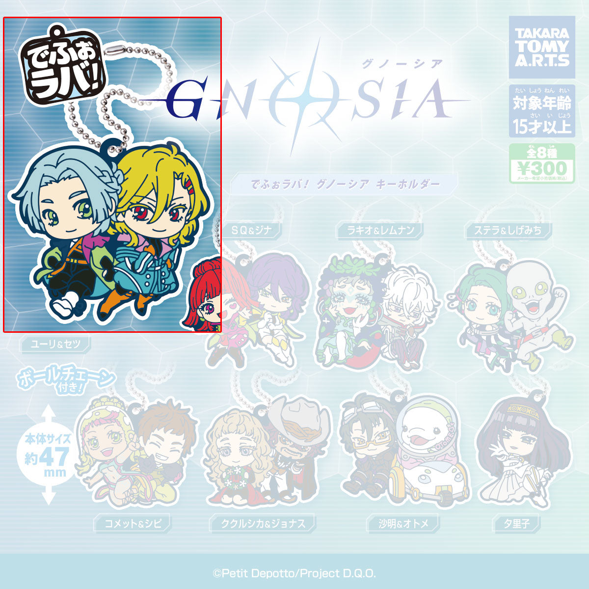 kameco-anh-nger-gnosia-setsu-yuri-gashapon-pvc-4-7-cm image 1