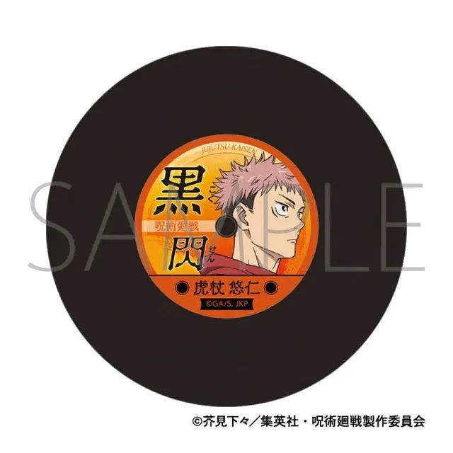 kameco-untersetzer-jujutsu-kaisen-yuji-itadori-record-vol-2-10cm image 1