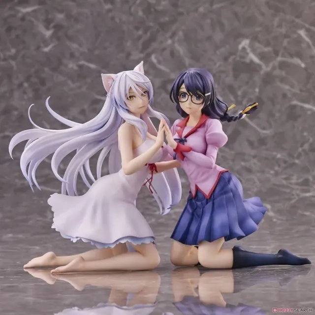 aniplex-monogatari-tsubasa-hanekawa-set-of-2-figur image 1